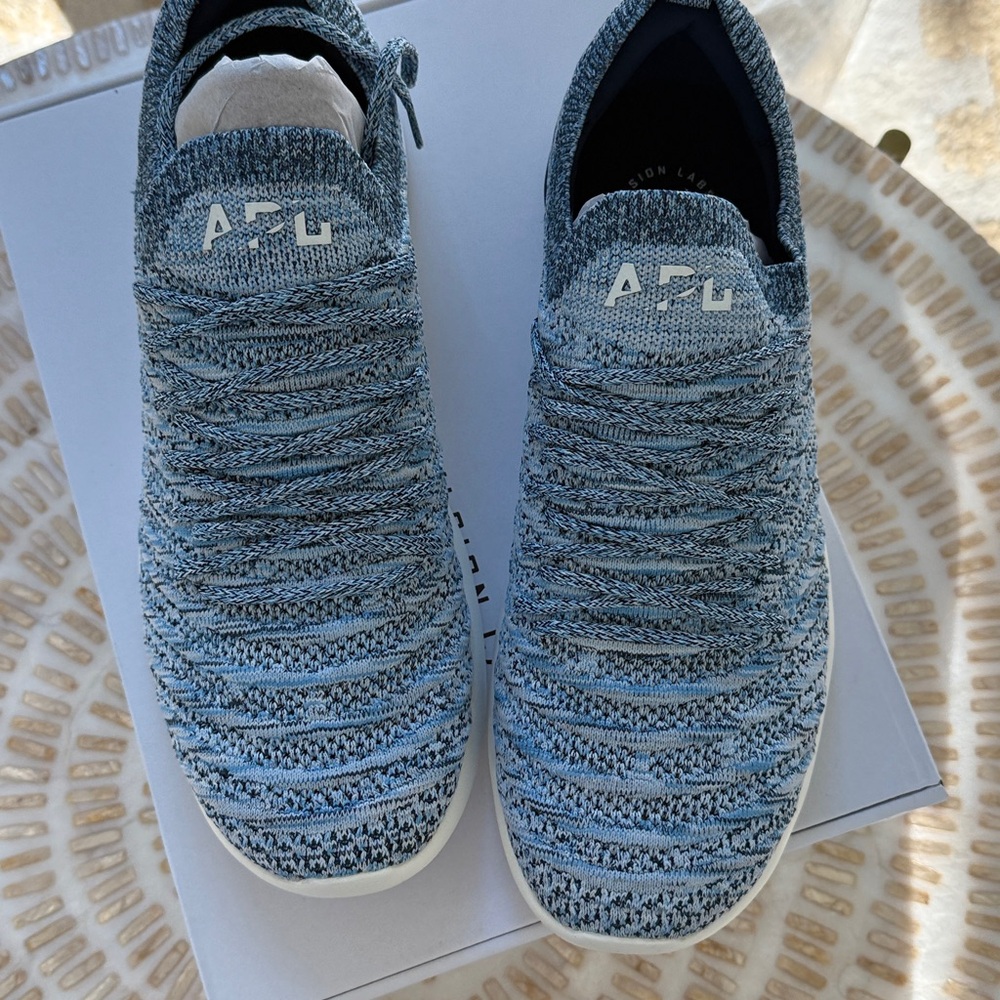 NEW APL Teal Knit Athletic Shoes MENS 10.5 - Picture 2 of 7